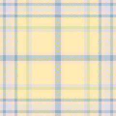Plaid check pattern. Seamless fabric texture. Tartan textile print.