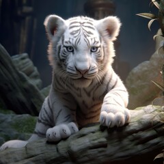 white bengal tiger