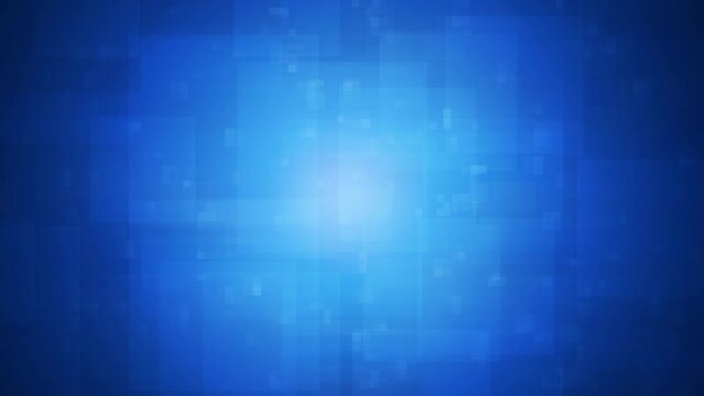 Abstract futuristic blue background 4k digital animation