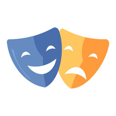 comedy and tragedy mask