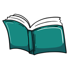 open book illustration
