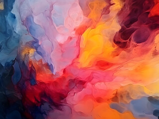 Abstract watercolor background. Illustration, generative ai.