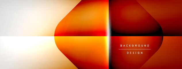 Vector abstract line background with glowing effects and shadows. Vector Illustration For Wallpaper, Banner, Background, Card, Book Illustration, landing page