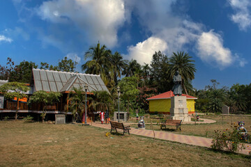 A wooden house name Bacon house at Goshaba, Sundarban also known as Rabindra Nath Tagore house.