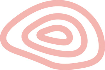 Cute Pastel Design Element Illustration