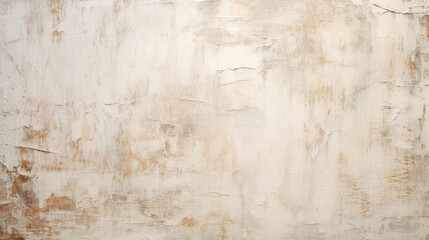 Fototapeta na wymiar aged white wall weathered cream oil paint texture natural background