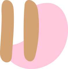 Cute Abstract Blob Illustration