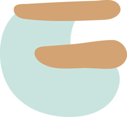 Cute Abstract Blob Illustration