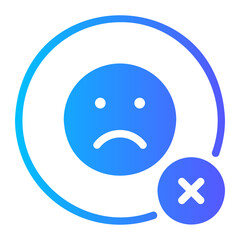 banned gradient icon