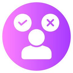 choices gradient icon