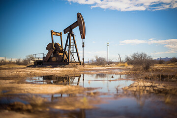 oil pumping produces hydrocarbons. generative AI tools