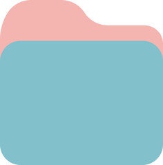 Cute Folder Illustration