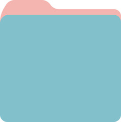 Cute Folder Illustration