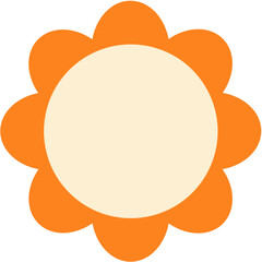 Orange flower