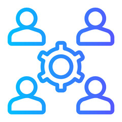 diversity gradient icon