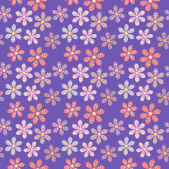 Beautiful seamless vector pattern design for decorative, wallpaper, wrapping paper, fabric, backdrop, shirt, tablecloths, clothes, blankets and other.