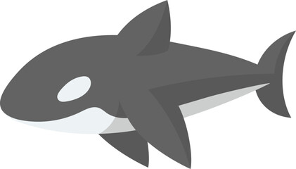 Obraz premium Cute Orca Illustration