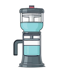 Modern vector icon design for water filter