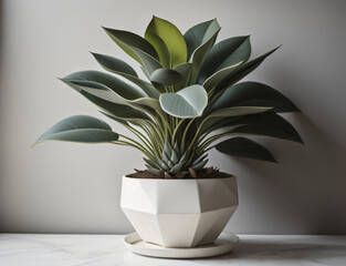 aesthetic plants for living room and office