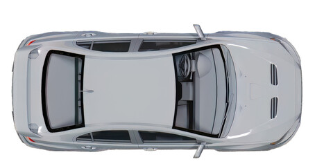 Obraz premium Top view of product(Humanized plants)