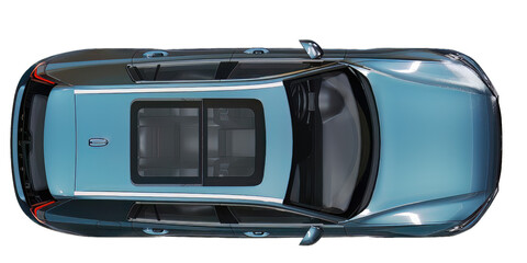 Top view of product(Humanized plants)