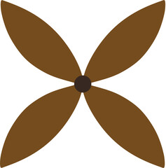 brown flower