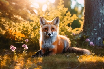 Fox in the Wild Life - Generative AI