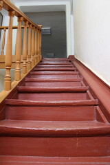 A set of stairs leading to a building