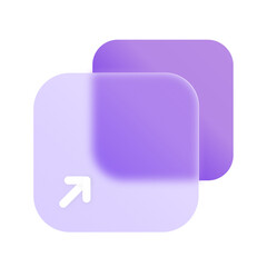 Arrow Cursor Glassmorphism UI Icon Sign and Symbol Design Illustrator Png Svg	