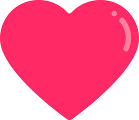Pink heart illustraion