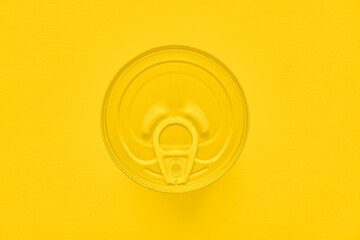 Obraz premium Monochromatic Color Round Can