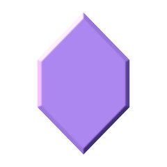 3d render of a cube