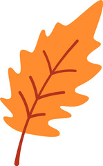 Obraz premium Autumn Floral Leaf