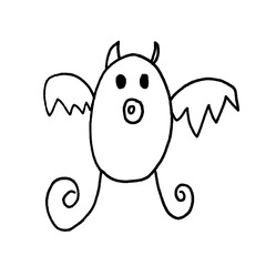 Obraz premium Kid doodle 