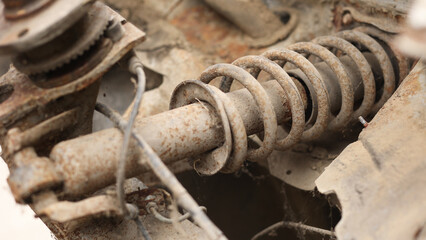Car repair after an accident is not subject to. The car is rusting in a junkyard. Scrap metal that...