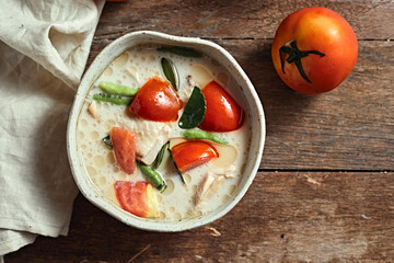 Thai Coconut Chicken Soup