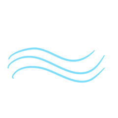 Blow Gusts Cold Wind Air Illustration