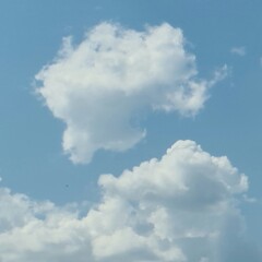 A cloud in the sky
