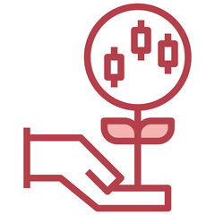 Obraz premium business and finance line icon,linear,outline,graphic,illustration