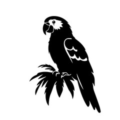 parrot silhouette illustration 