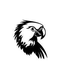parrot silhouette illustration 