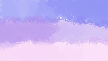 Abstract purple watercolor background.Hand painted watercolor. vector