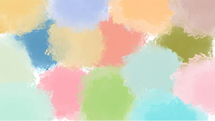Abstract colorful watercolor background.Hand painted watercolor. vector