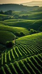 green field landscape