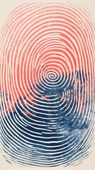 humen giant fingerprint colorful