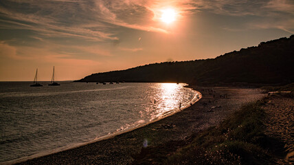Menorca Platja de Binigaus beach Mediterranean paradise