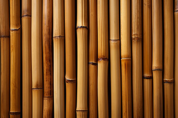 Bamboo Zen: Bamboo tiles creating a calming and natural atmosphere, types of tiles background, textures Generative AI