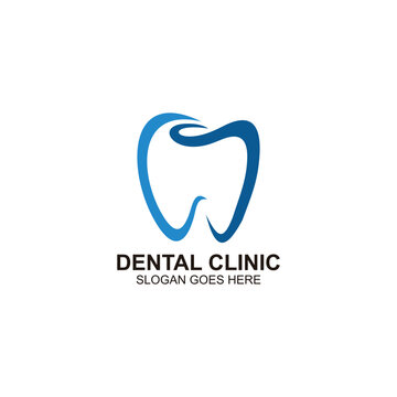 Dental logo design vector