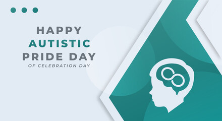 Autistic Pride Day Celebration Vector Design Illustration for Background, Poster, Banner, Advertising, Greeting Card