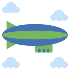 AIRSHIP line icon,linear,outline,graphic,illustration